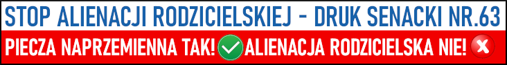 Alienacja rodzicielska banner